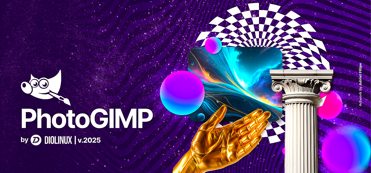 PhotoGIMP Diolinux Splash Art